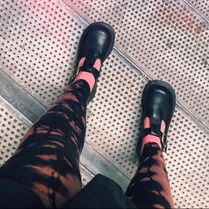 Vintage 90s Dr Martens T-Strap Mary Jane Shoes 37